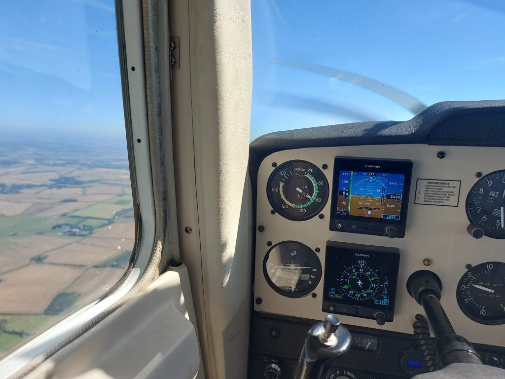 View from a recent flight